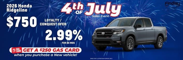 2026 Ridgeline Offer
