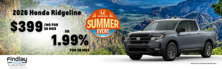 New 2026 Honda Ridgeline Finance Special
