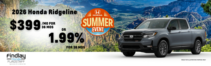 New 2026 Honda Ridgeline Finance Special 1.99% APR Special