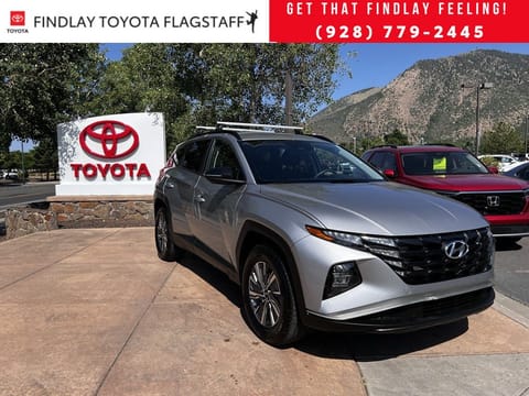 1 image of 2022 Hyundai Tucson Hybrid Blue