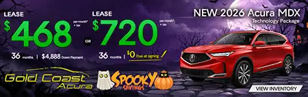 Lease 2026 Acura MDX Technology Package $468