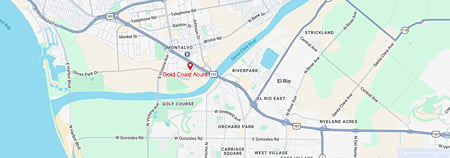 map of Gold Coast Acura