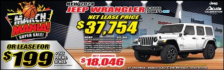 2024 Jeep Wrangler Lease Special