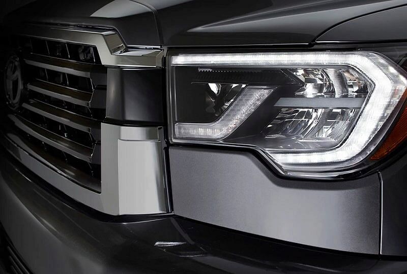 2022 Sequoia LED Headlights are shown