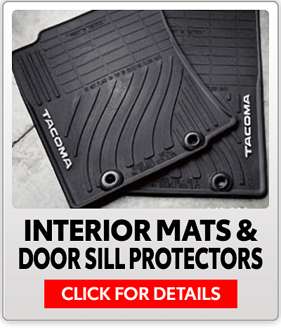 Interior mats and door sill protectors