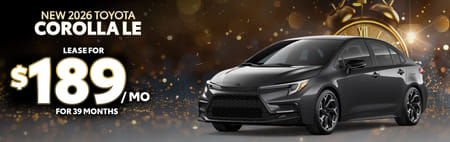 Toyota Corolla Lease Special