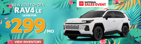 RAV4 Lease Special