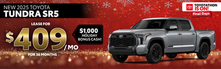 2025 Toyota Tundra Lease Special