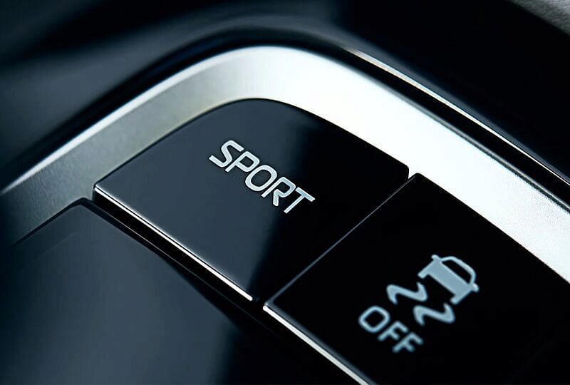 Sport Mode option in console of 2022 Toyota Corolla