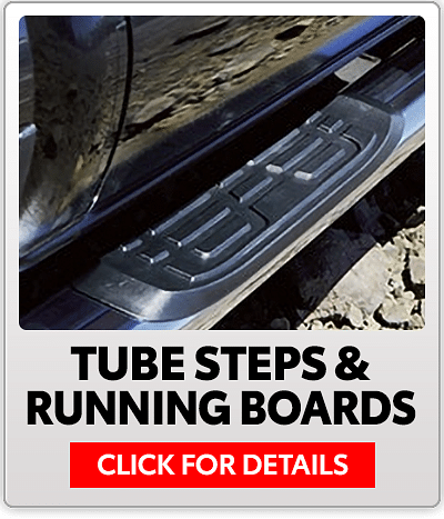 Tube steps and running boards