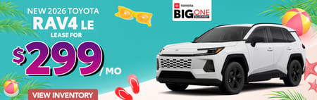 RAV4 Lease Special