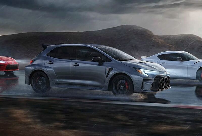 2023 GR Corolla racing