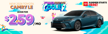 Camry Lease Special