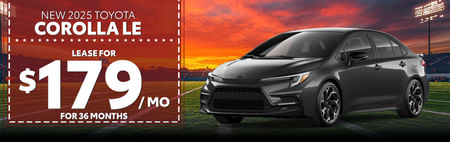 2025 Toyota Corolla Lease Special