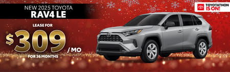 2025 RAV4 Lease Special