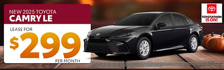 2025 Camry Lease Special $299