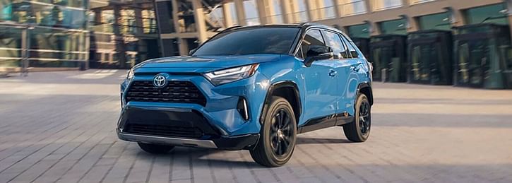 2022 RAV4 Hybrid in motion