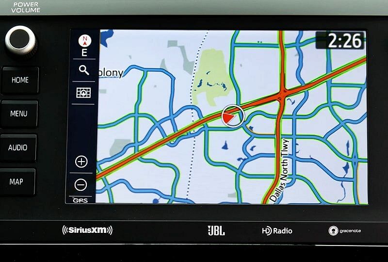 Depiction of 2022 Sequoia's Navigation System