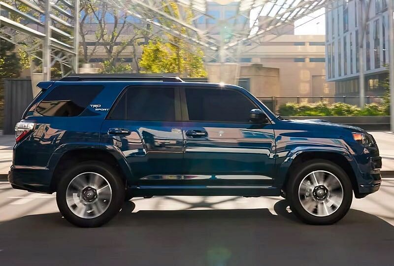 4Runner driving on road