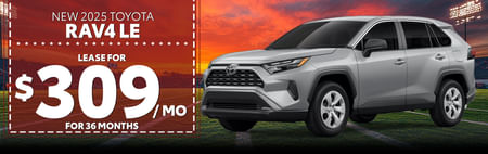 2025 RAV4 Lease Special