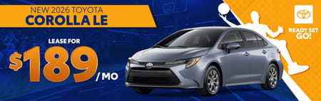 Toyota Corolla Lease Special