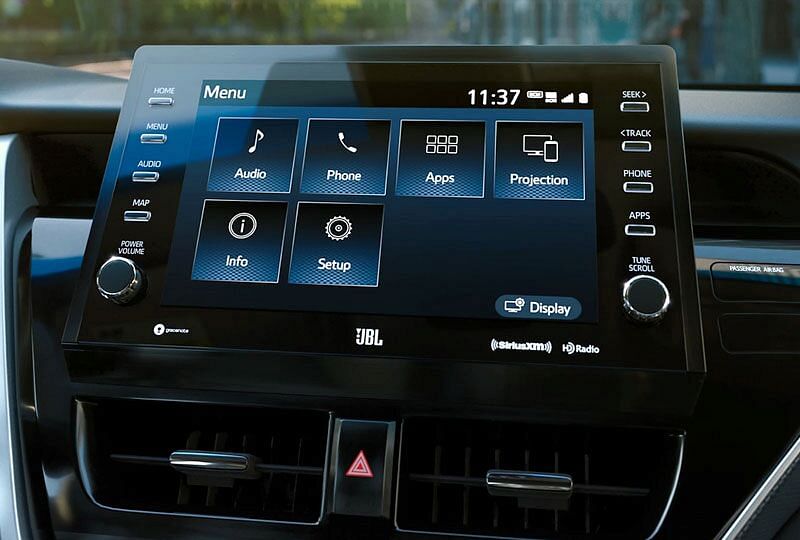 Depiction of the 9-In. Multimedia Touchscreen