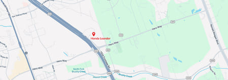 map of Honda Leander