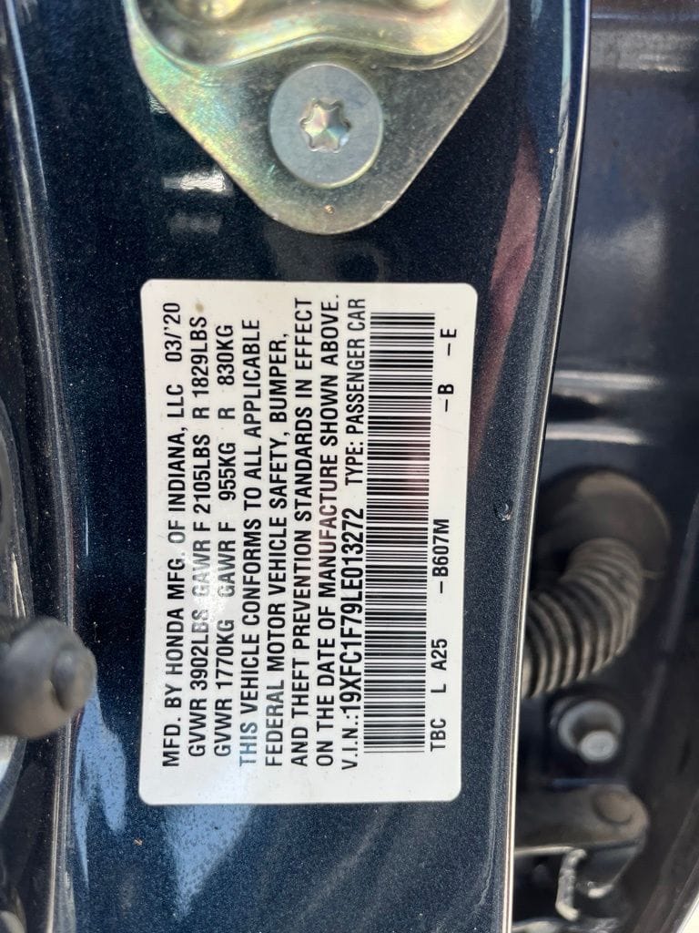 2020 Honda Civic EX-L - Photo 10