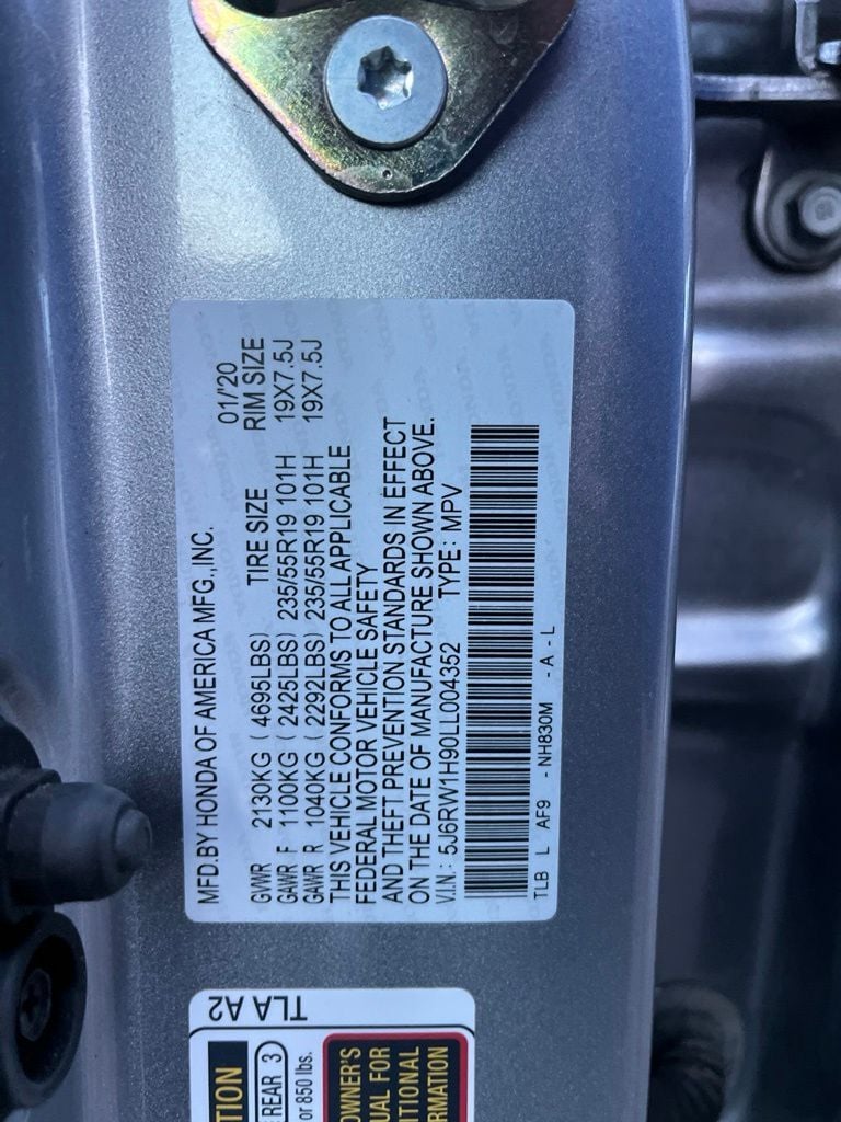 2020 Honda CR-V Touring - Photo 11