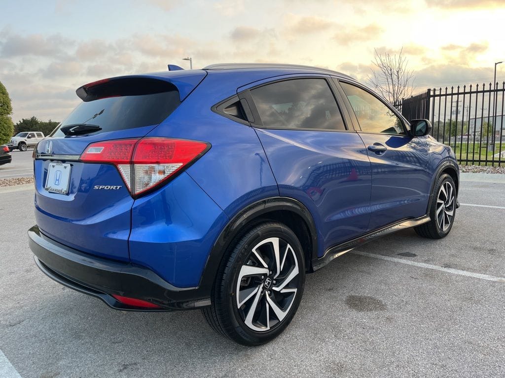 Used 2021 Honda HR-V Sport with VIN 3CZRU5H13MM715972 for sale in Leander, TX