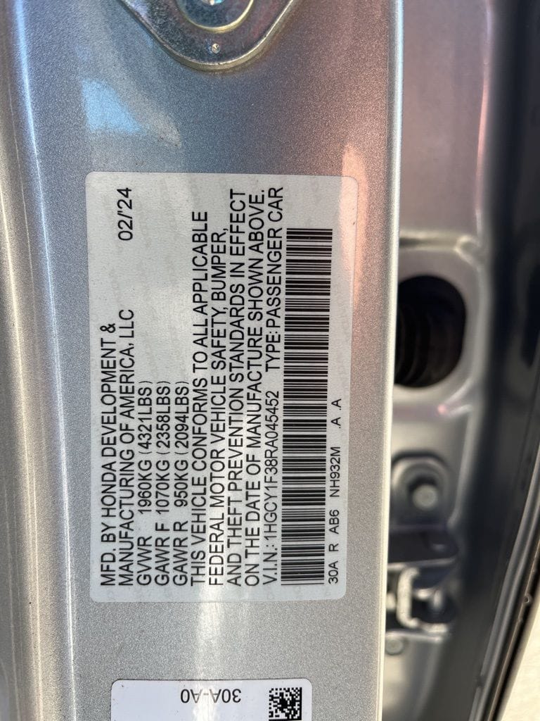 2024 Honda Accord EX - Photo 8