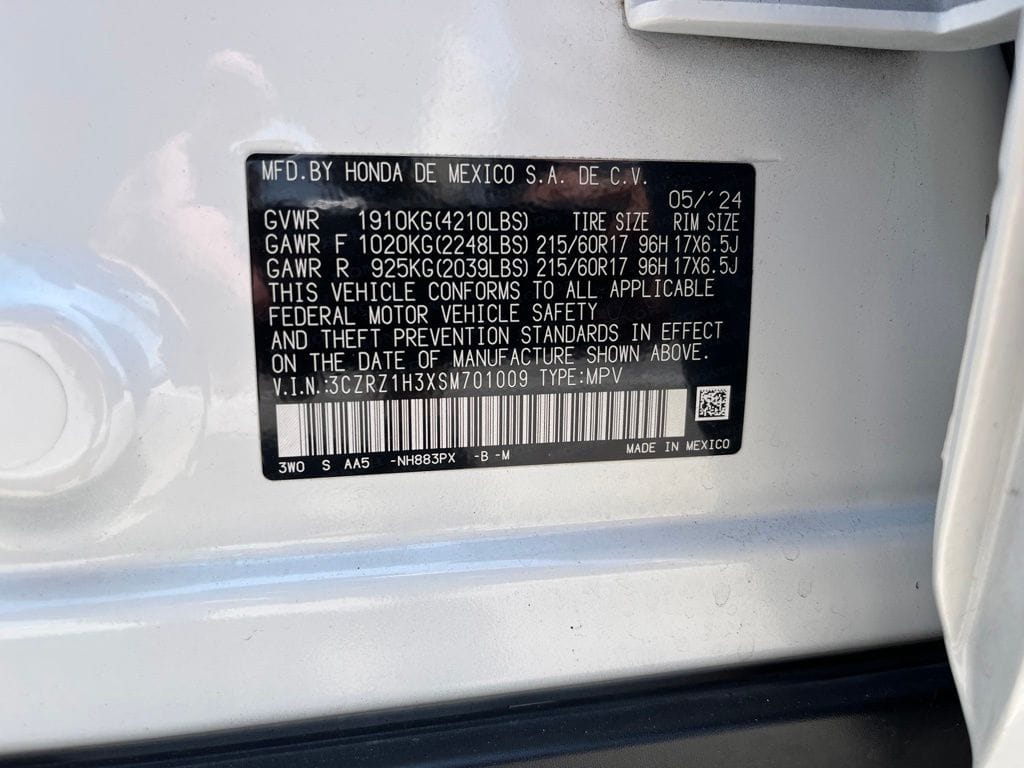 2025 Honda HR-V LX - Photo 10