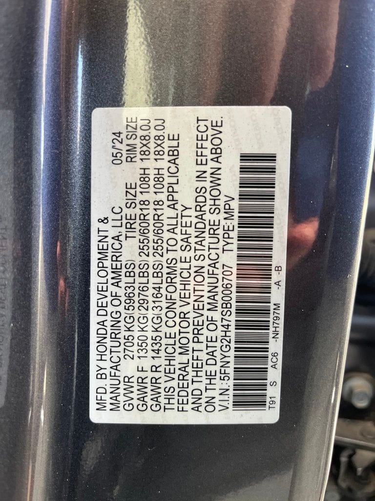 2025 Honda Pilot EX-L - Photo 9