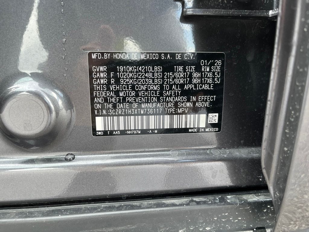 2026 Honda HR-V LX - Photo 10