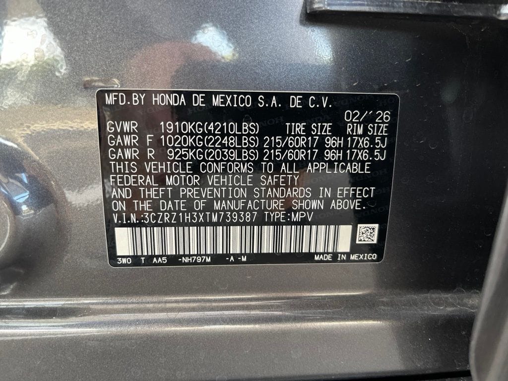 2026 Honda HR-V LX - Photo 10