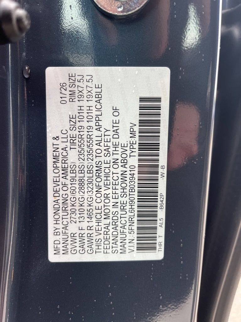 2026 Honda Odyssey Elite - Photo 11
