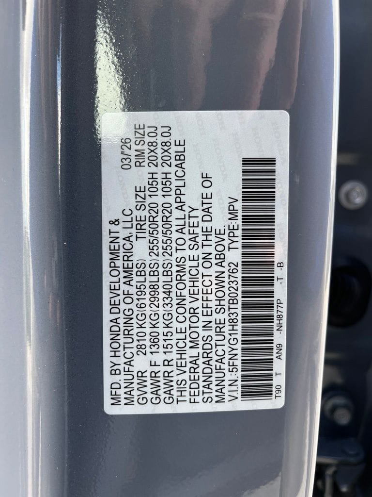 2026 Honda Pilot Elite - Photo 11