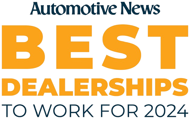 Best Dealership to Work for 2024 Graphic