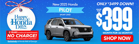 2025 Pilot Sport Lease Special