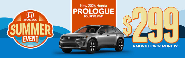 Lease 2026 Honda Prologue Touring $299