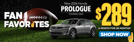 Lease 2026 Honda Prologue Touring $289
