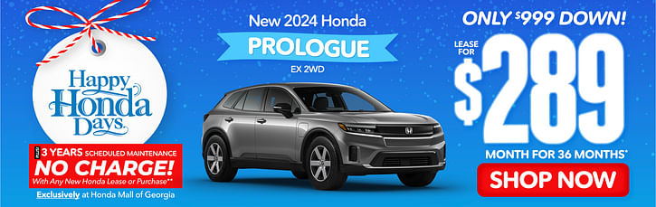 Lease New 2024 Honda Prologue For $289/mo