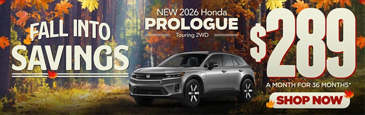 Lease 2026 Honda Prologue Touring $289