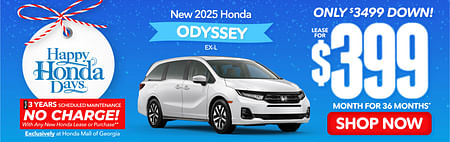 2025 Odyssey Lease Special