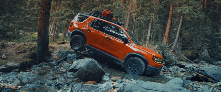 Future vehicle Honda Passport banner