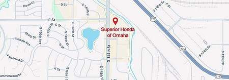 map of Superior Honda of Omaha