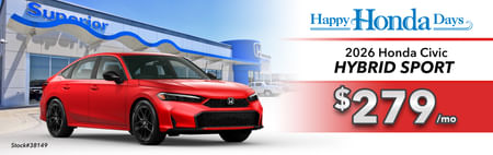 Civic Hybrid Lease Special