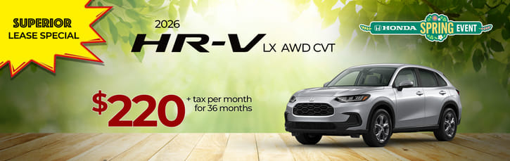 2026 HR-V Lease