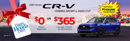 2025 CR-V Lease Special