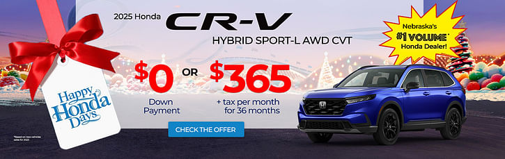 2025 CR-V Lease Offer